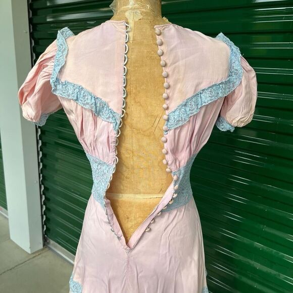 Museum-Worthy 1940s NY Dress Institute Gown, Union-Made, Rare Surviving Piece - Picture 8 of 13